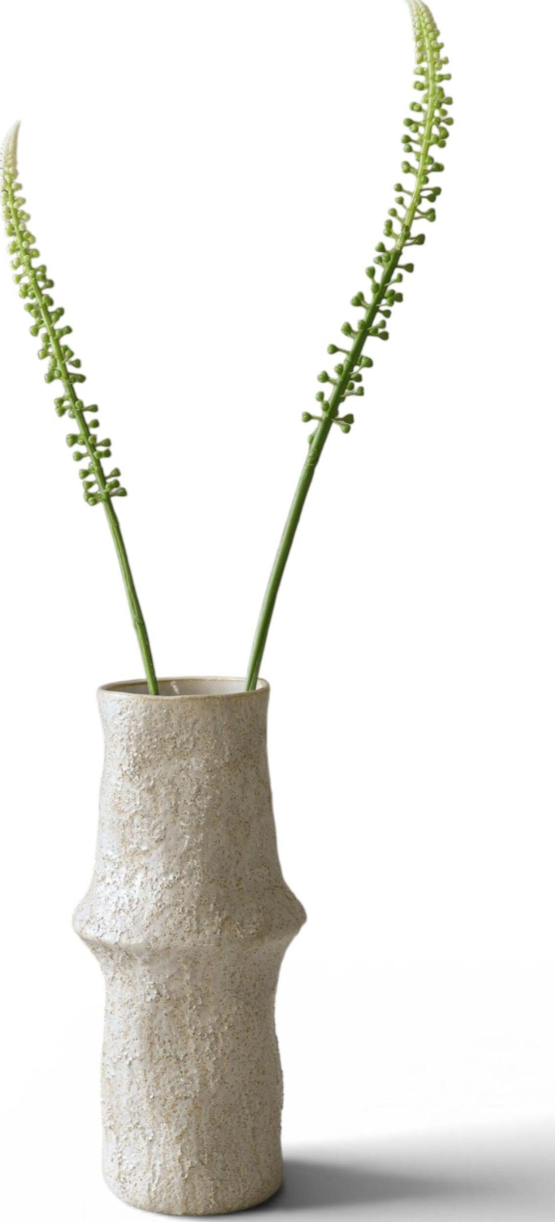 Gałązka sztuczna Botane świecznica 75 cm biała
