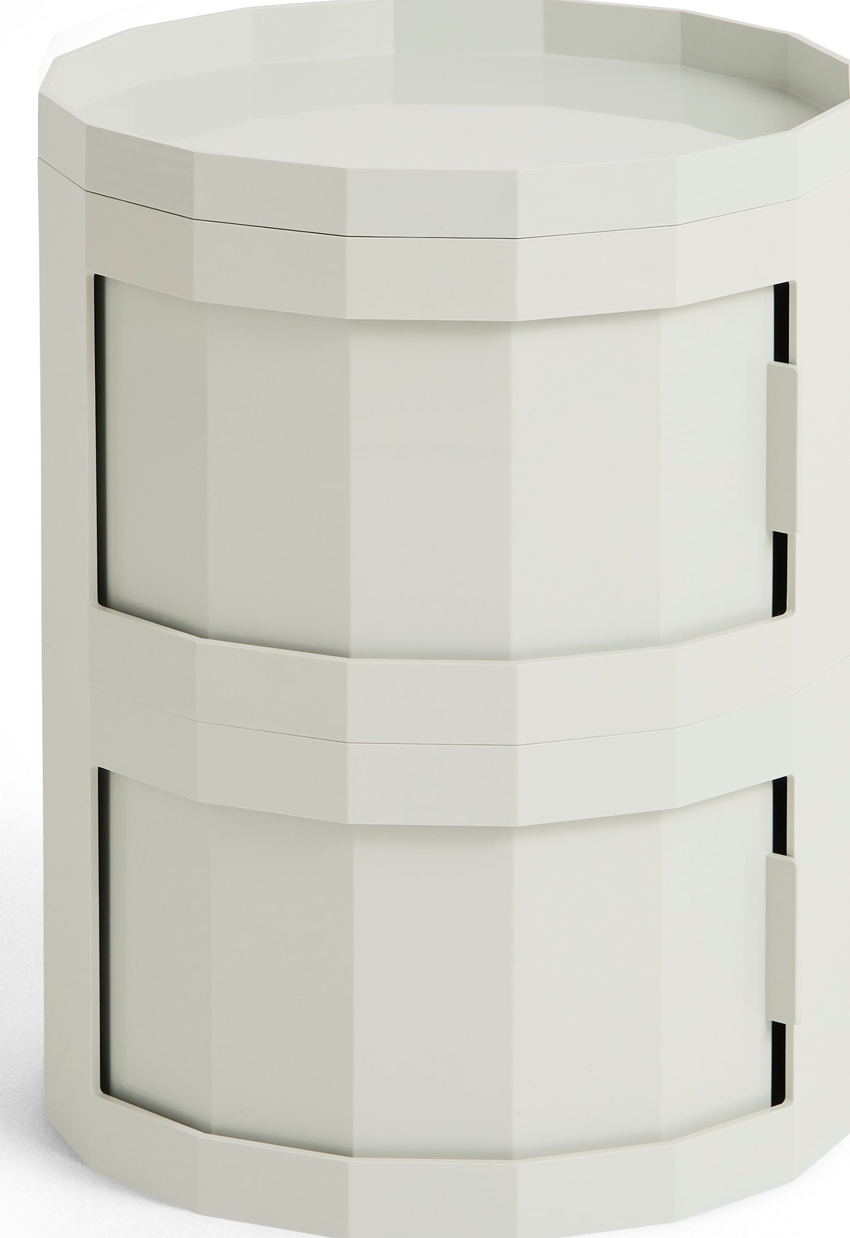 Szafka dwudrzwiowa Facet 49 cm jasnoszara