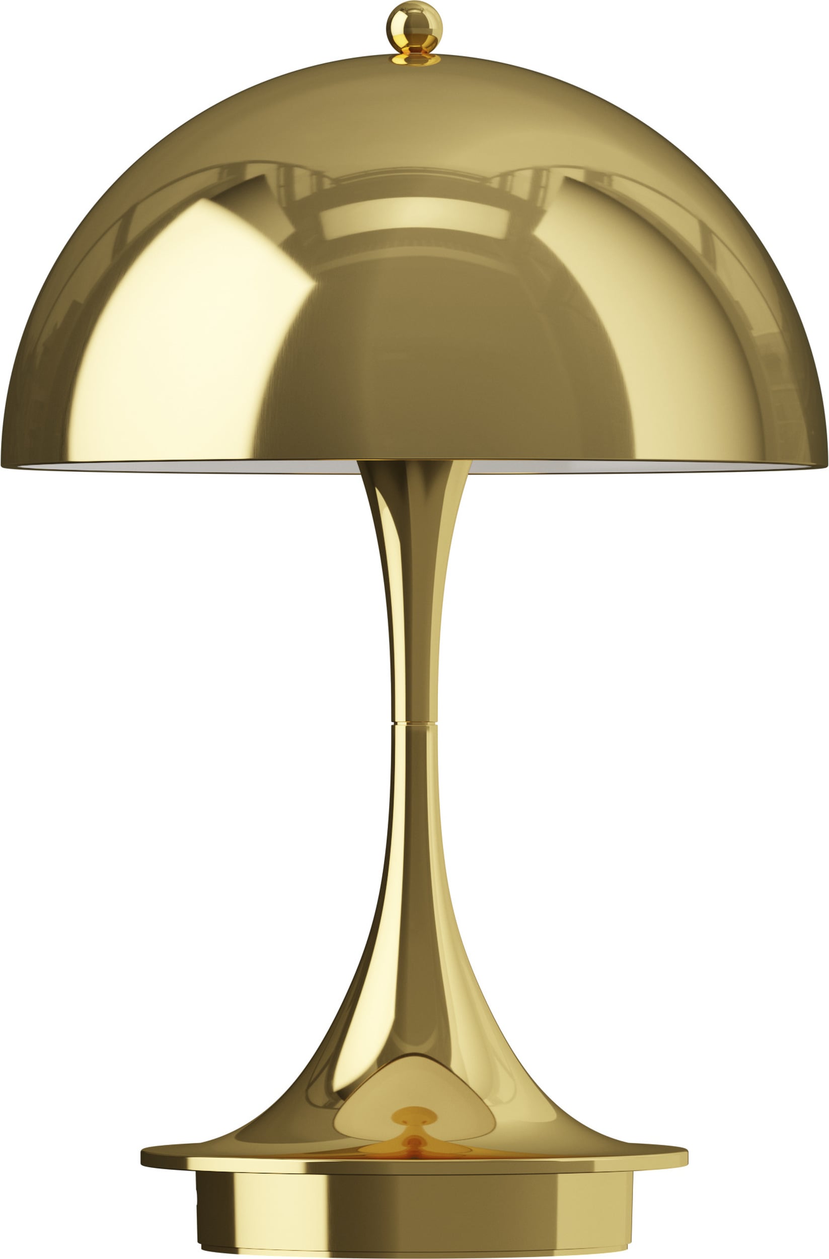 Lampa bezprzewodowa Panthella v3 mosiądz