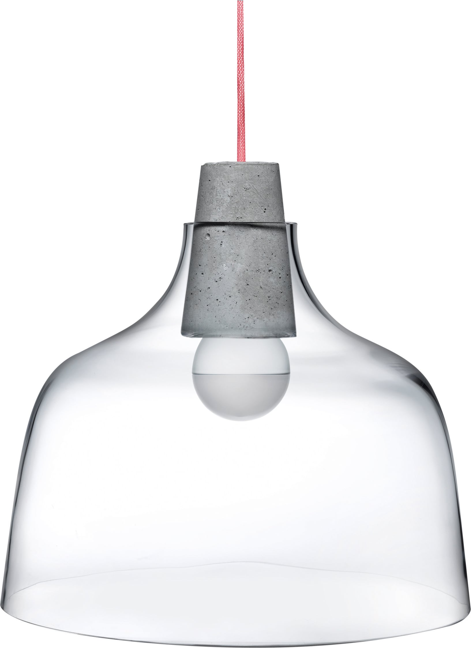 Lampa wisząca Mira transparentna