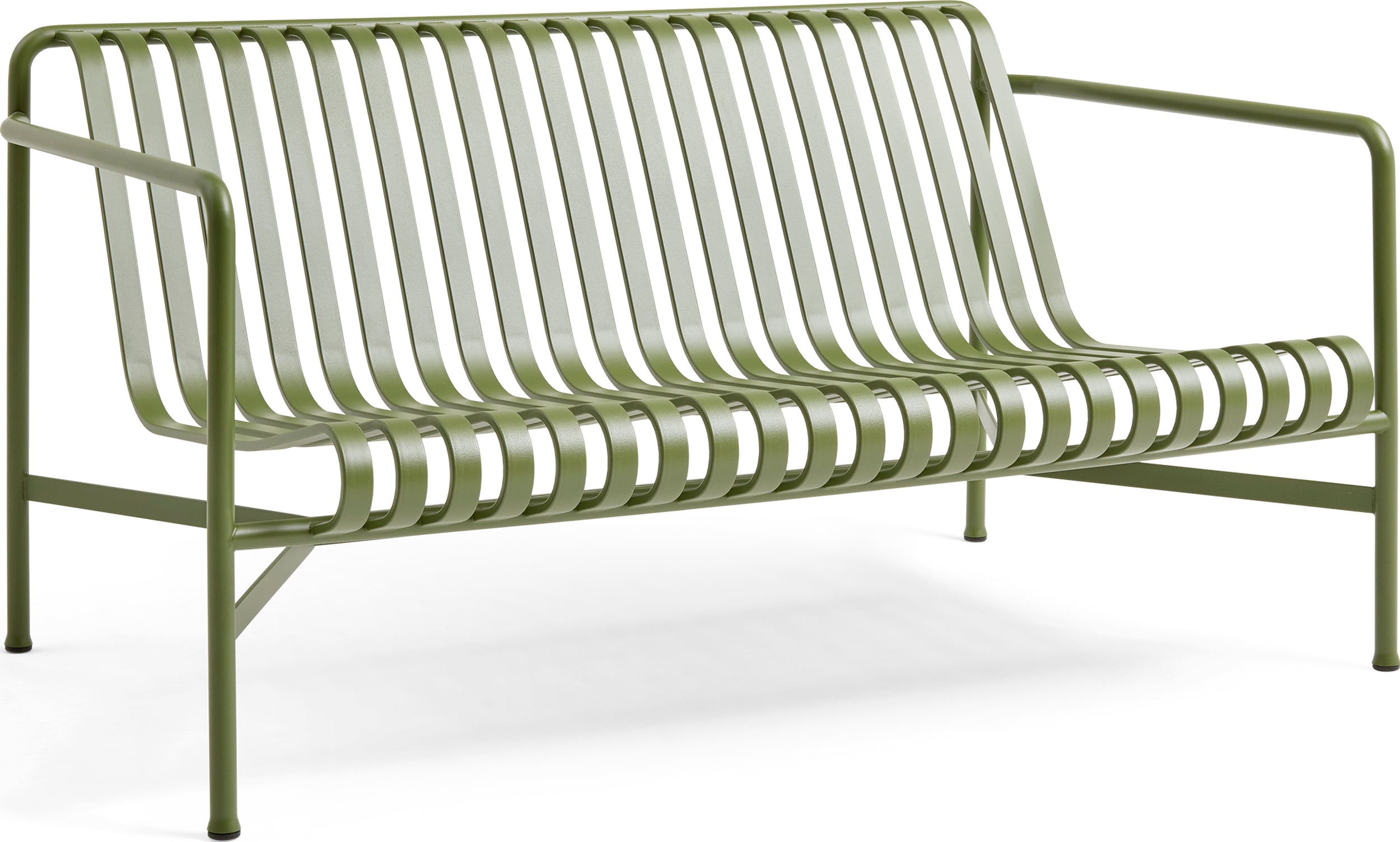 Sofa ogrodowa Palissade 139 cm oliwkowa