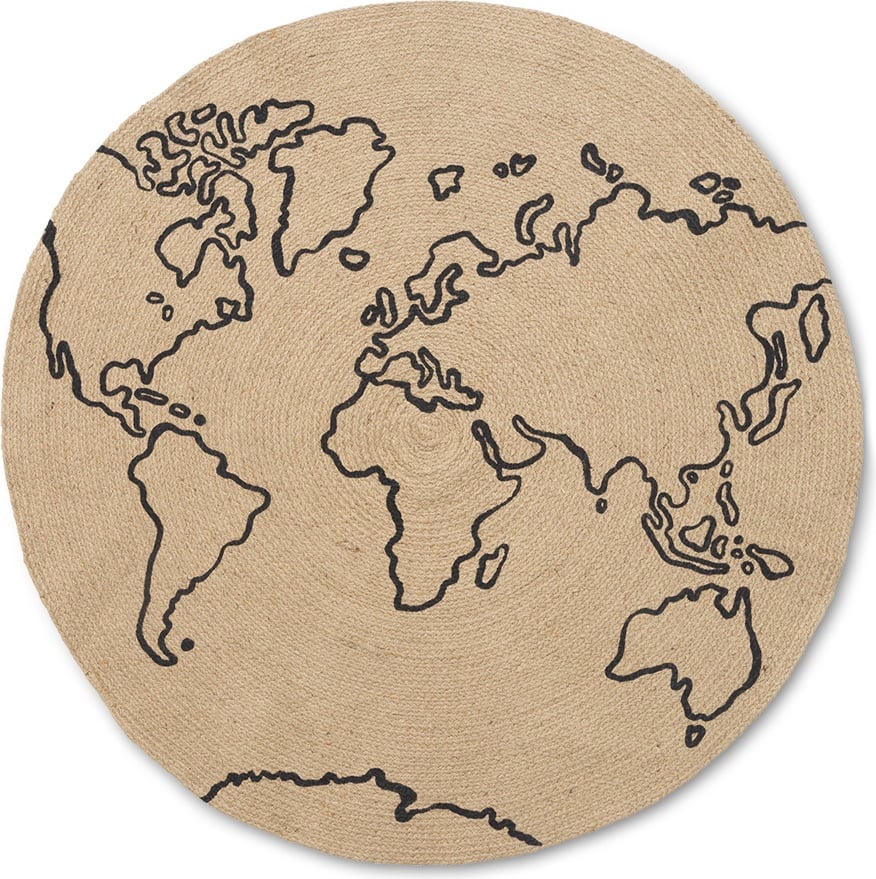 Dywan World 100 cm jutowy