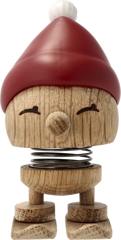 Figurka Hoptimist Skiing Bimble 9 cm czerwona