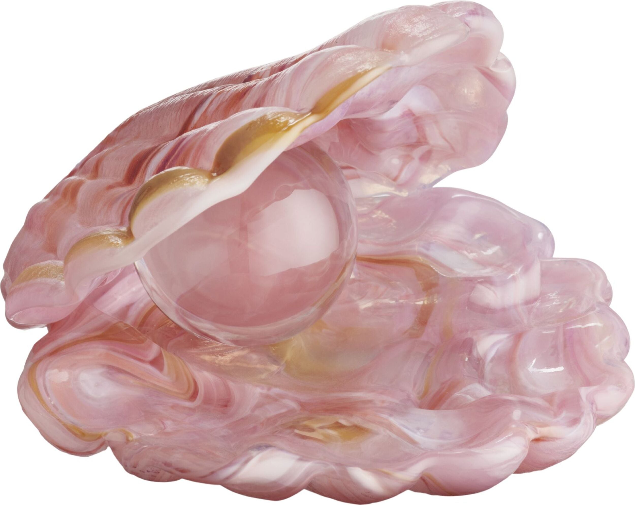 Rzeźba Mother of Pearl różowa
