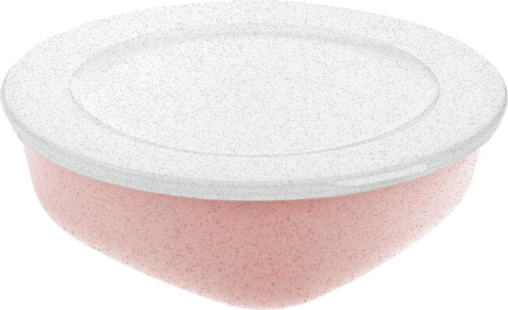 Pojemnik Connect Organic 1 3 l różowy z pokrywką