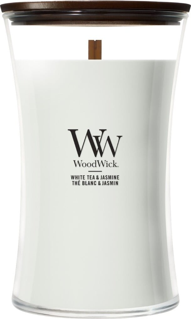 Świeca WoodWick Core White Tea & Jasmine duża