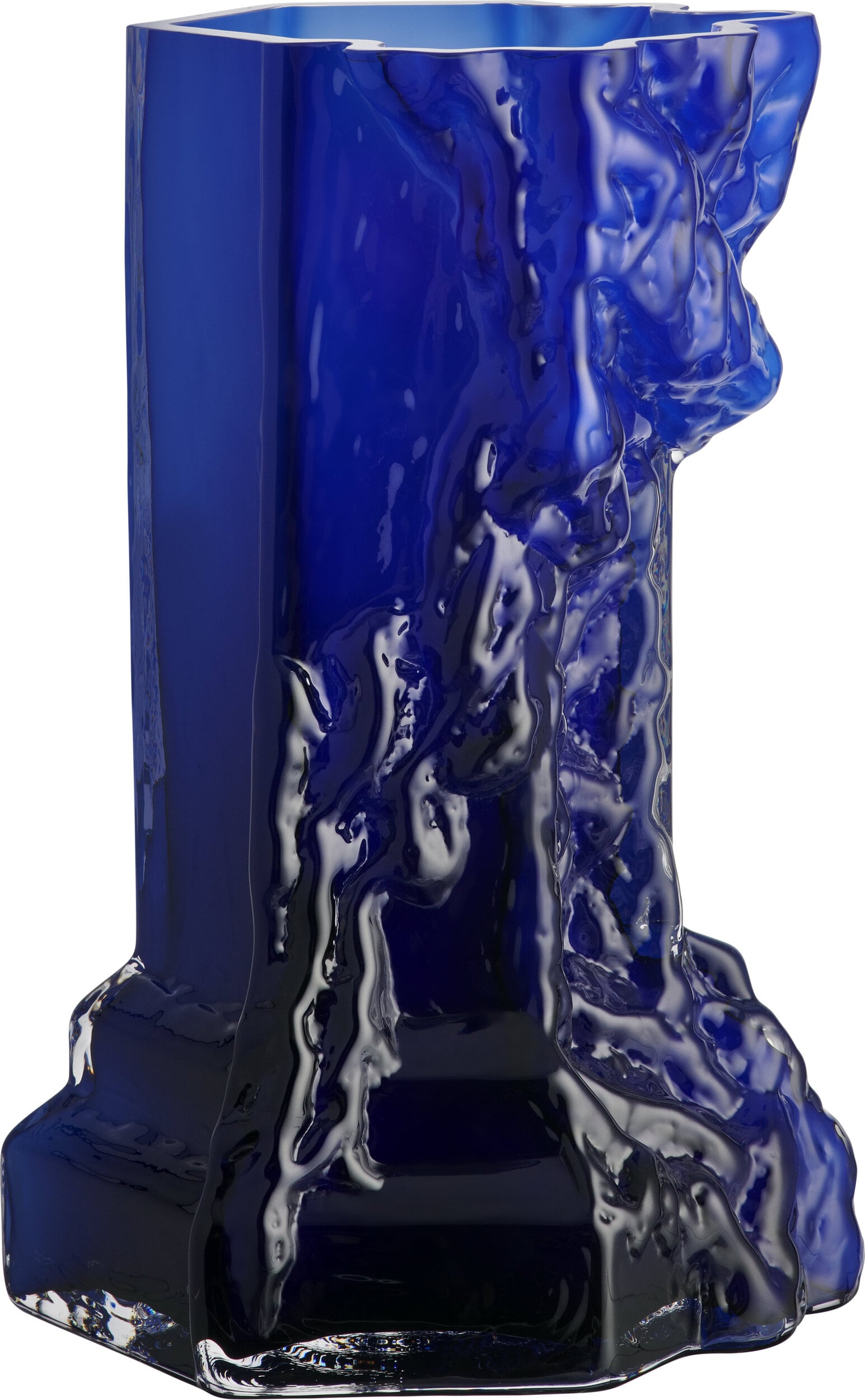 Wazon Rocky Baroque 35 cm granatowy