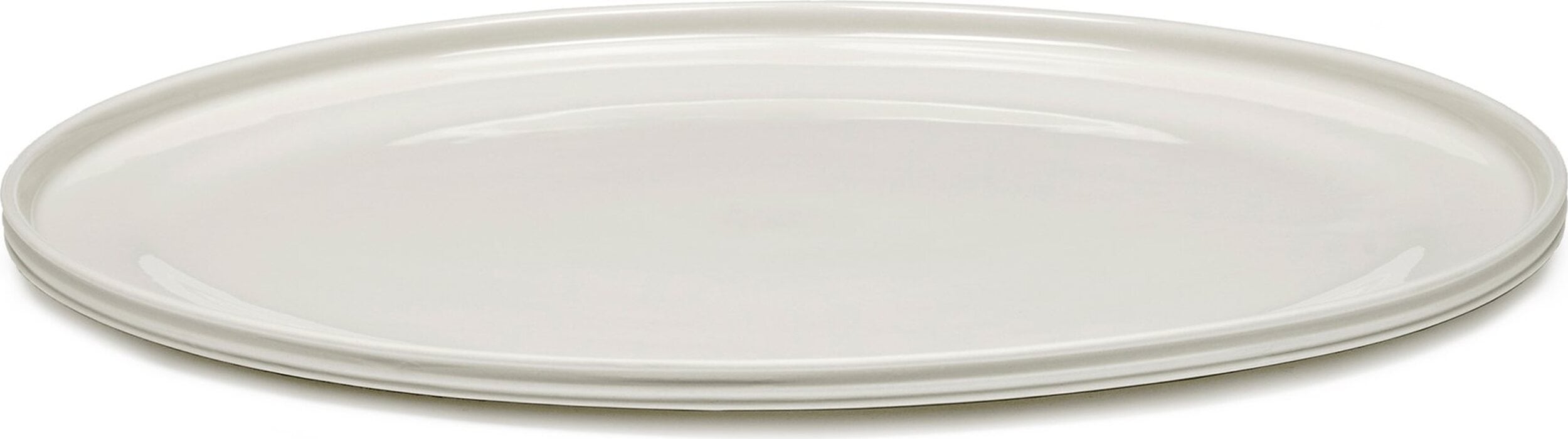 Talerze obiadowe Dune 33 cm białe 2 szt.