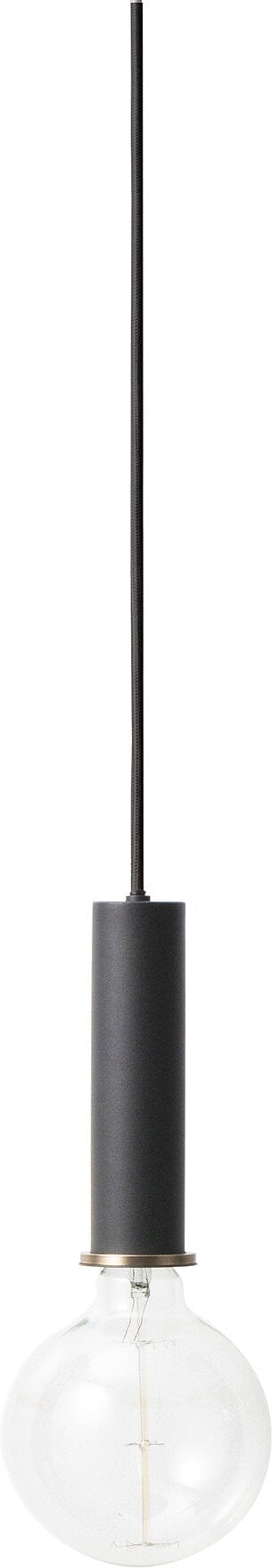 Lampa wisząca Socket Pendant duża czarna