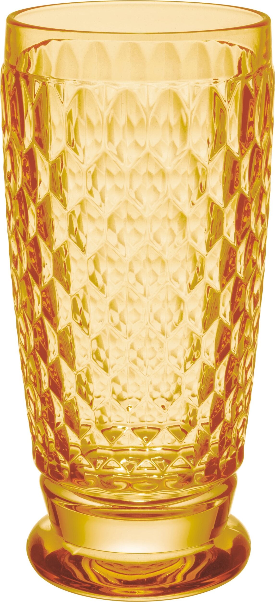Szklanka do piwa Boston Coloured 400 ml szafranowa