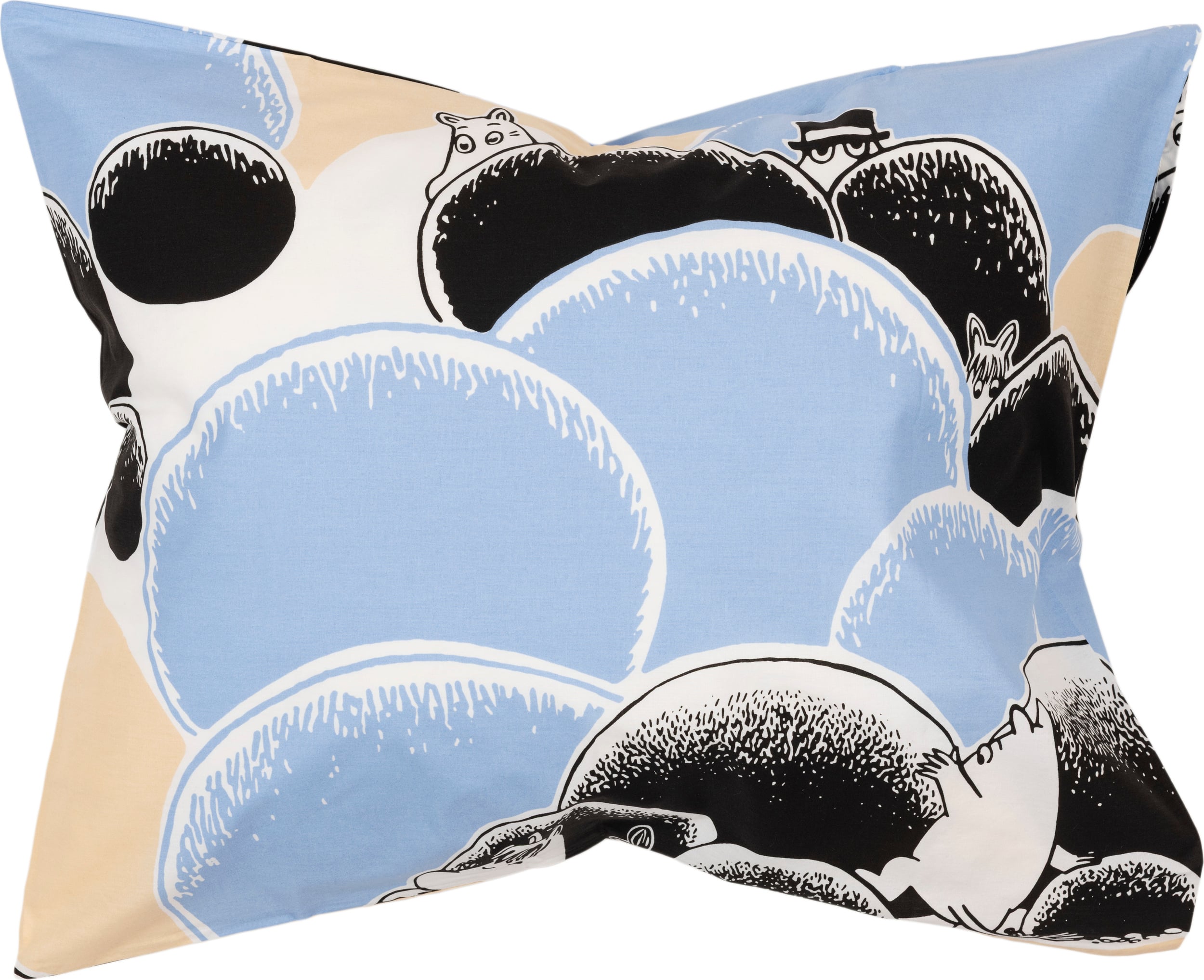 Poszewka na poduszkę Arabia Finland Muminki Pebbles 50 x 70 cm