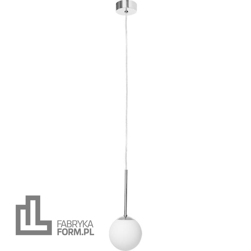 Lampa wisząca Lamia chrom z transparentnym przewodem