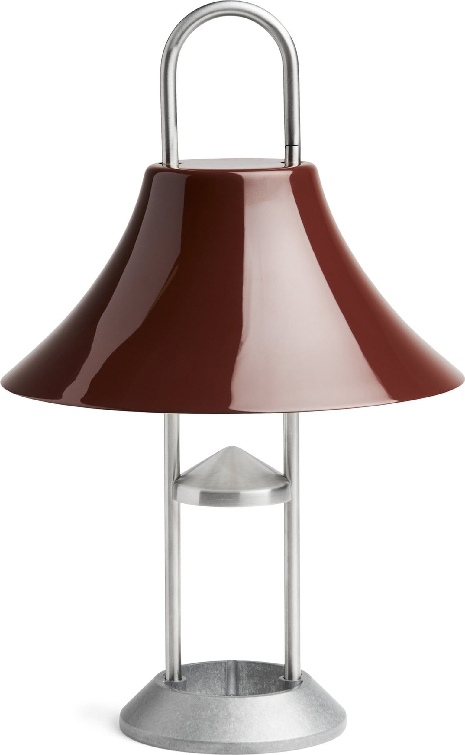 Lampa bezprzewodowa Mousqueton bordowa