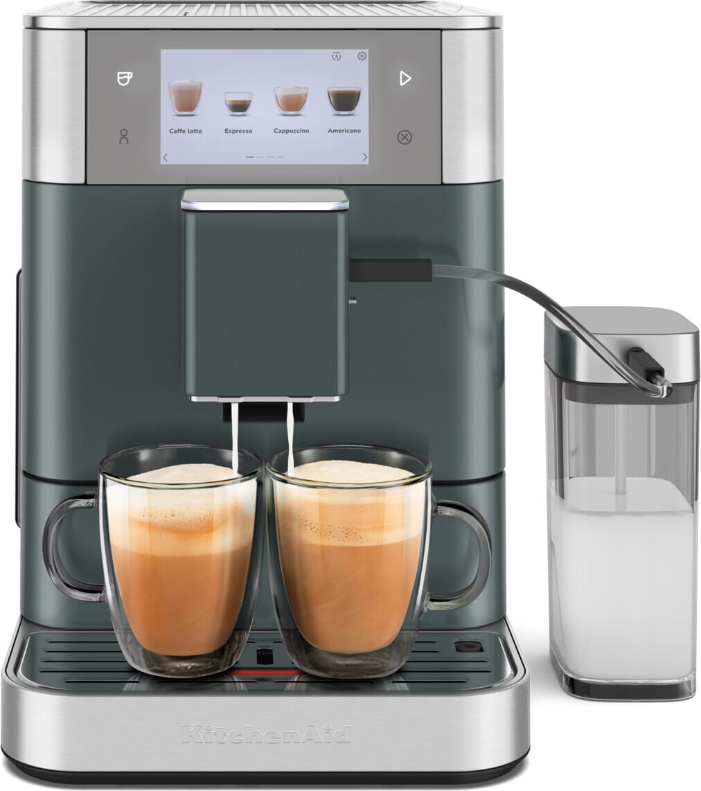 Ekspres automatyczny do kawy KitchenAid KF8 szarozielony