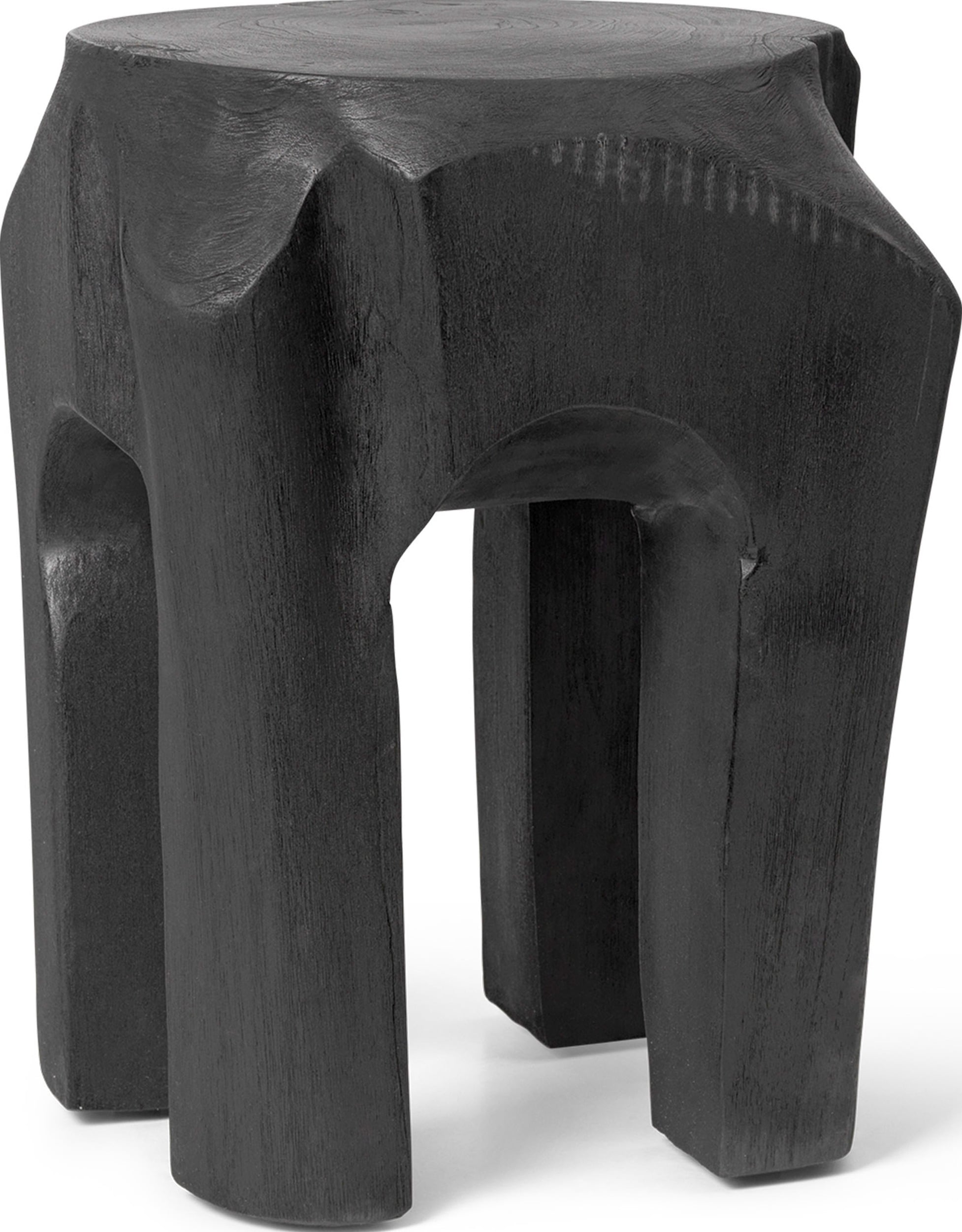 Stołek Root czarny