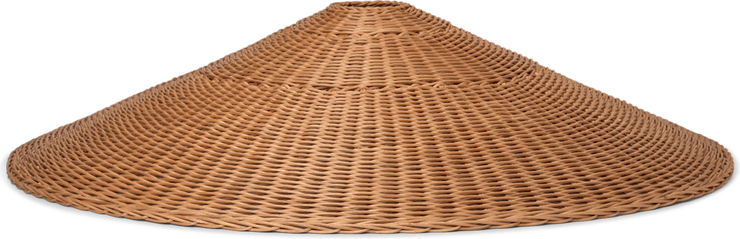 Klosz Dou 90 cm rattanowy