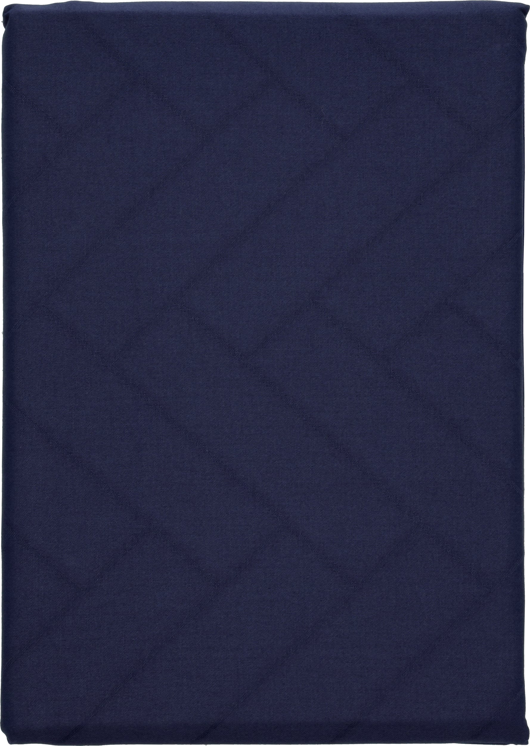 Obrus Tiles Damask 140 x 320 cm indygo