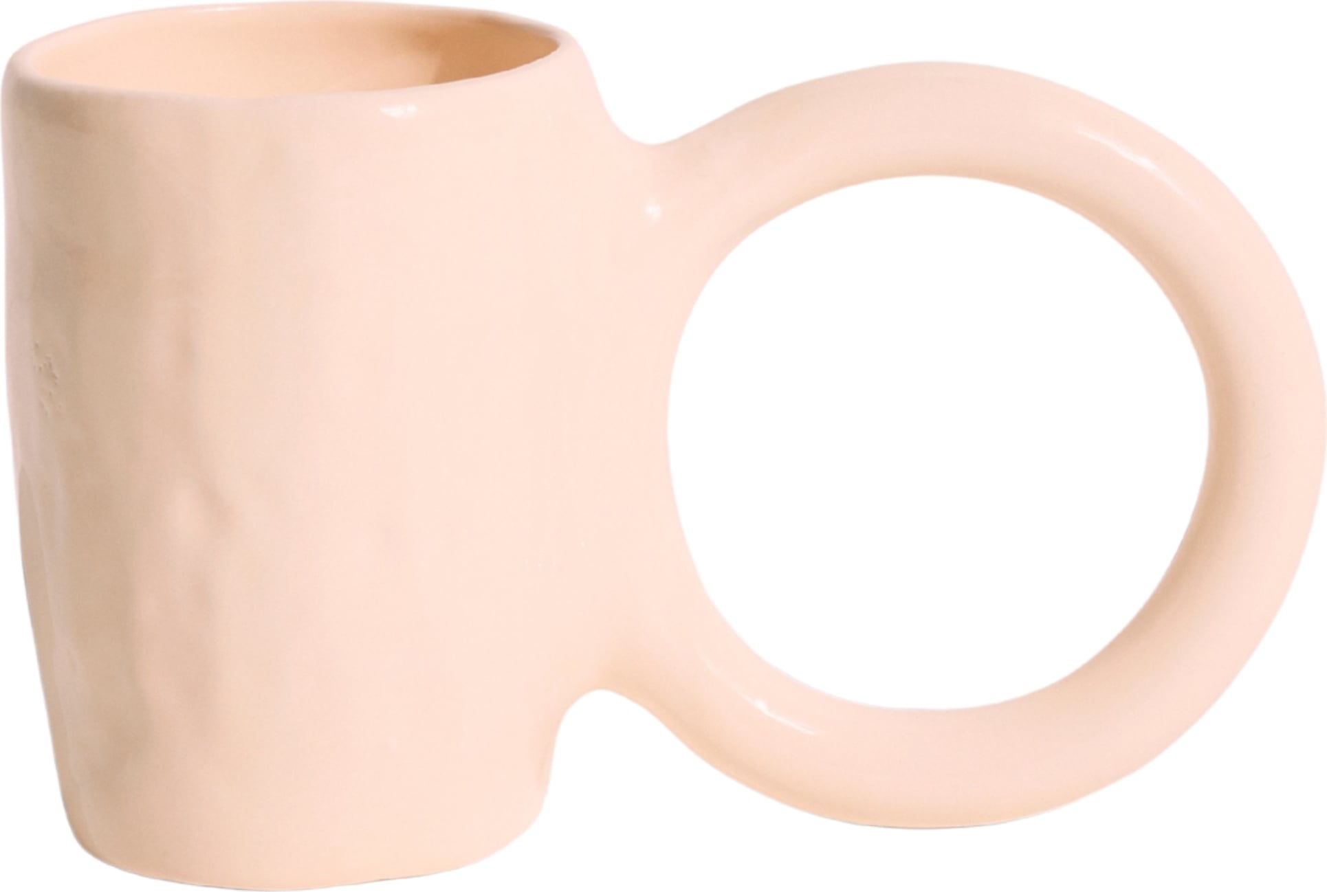 Kubek Donut 12 cm różowy