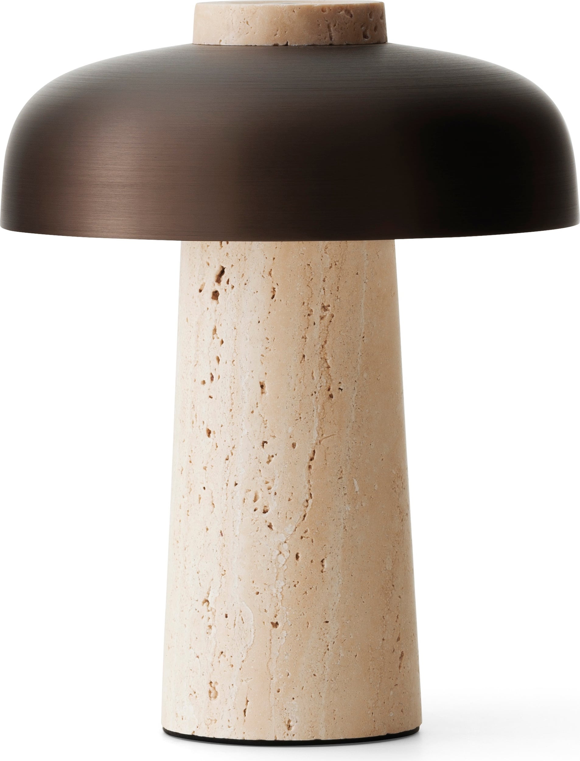 Lampa stołowa bezprzewodowa Reverse trawertyn