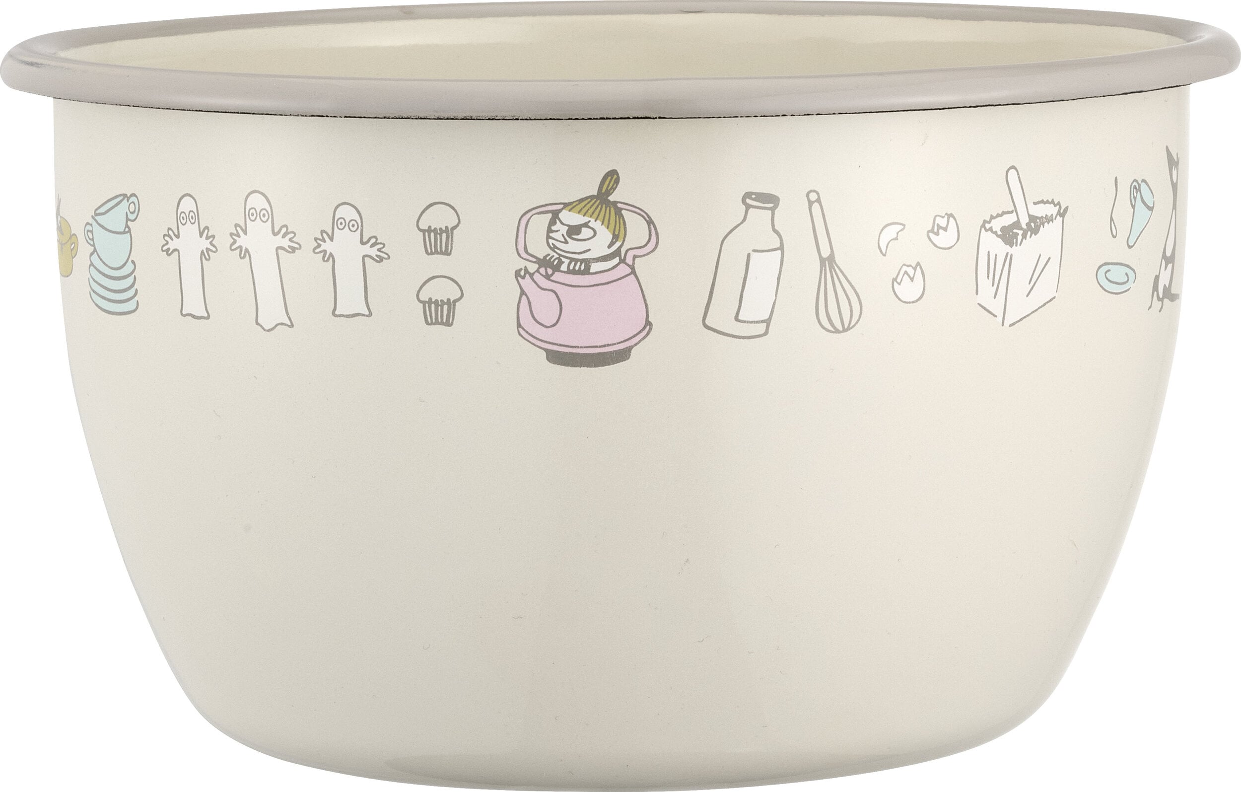 Miska Muminki Bon Appétit 2 l beżowa