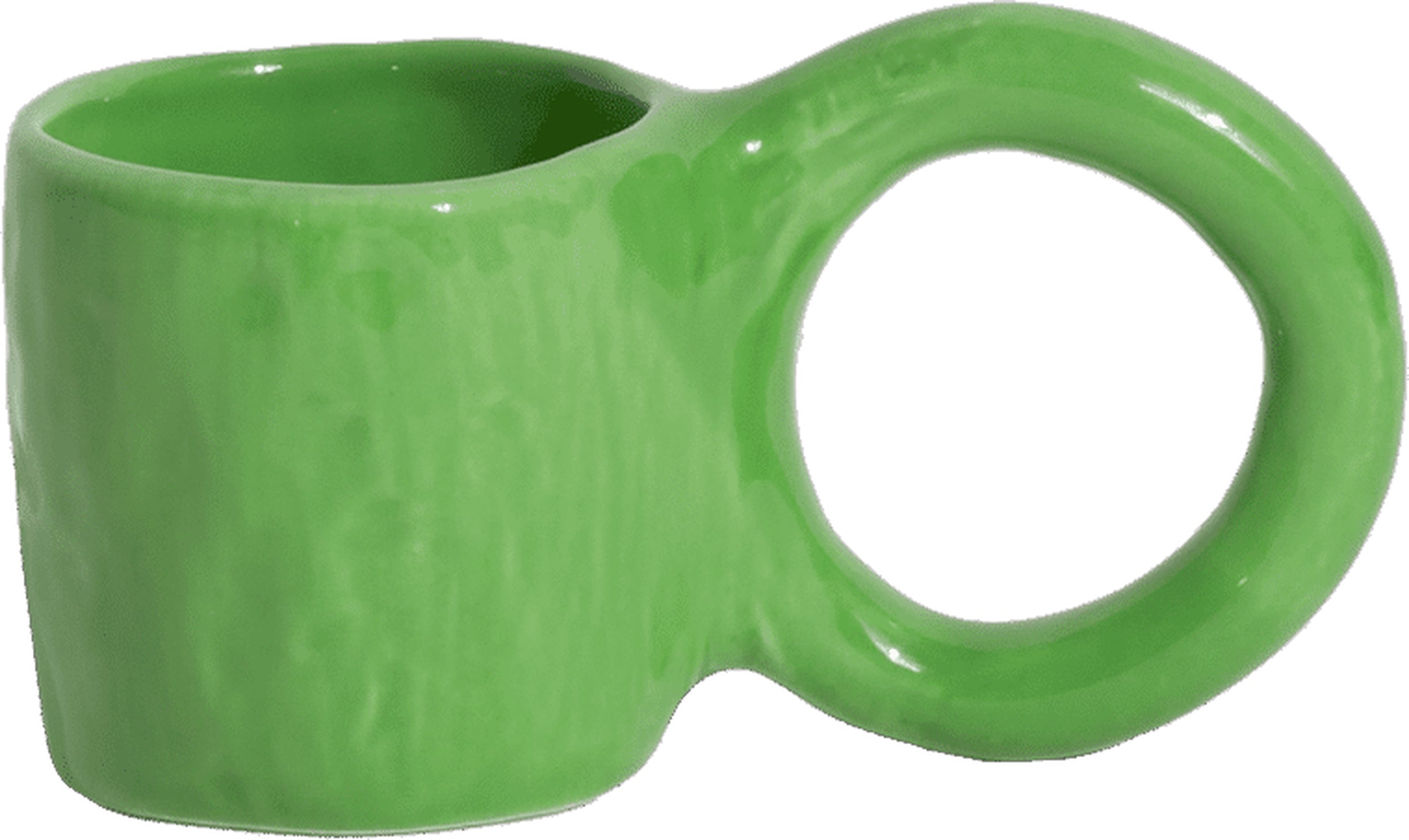 Kubki do espresso Donut pistacjowe 2 szt.