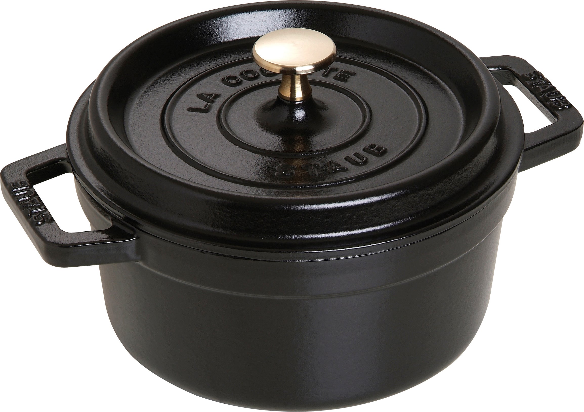 Garnek La Cocotte 2 2 l czarny żeliwny