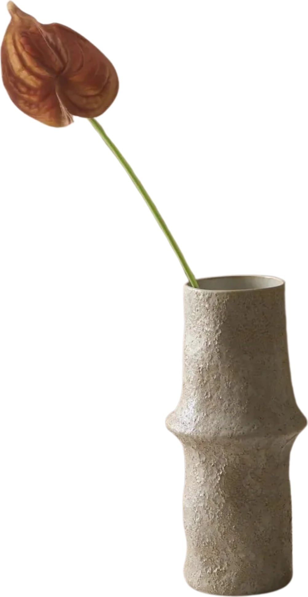Kwiat sztuczny Botane anturium 65 cm różowe