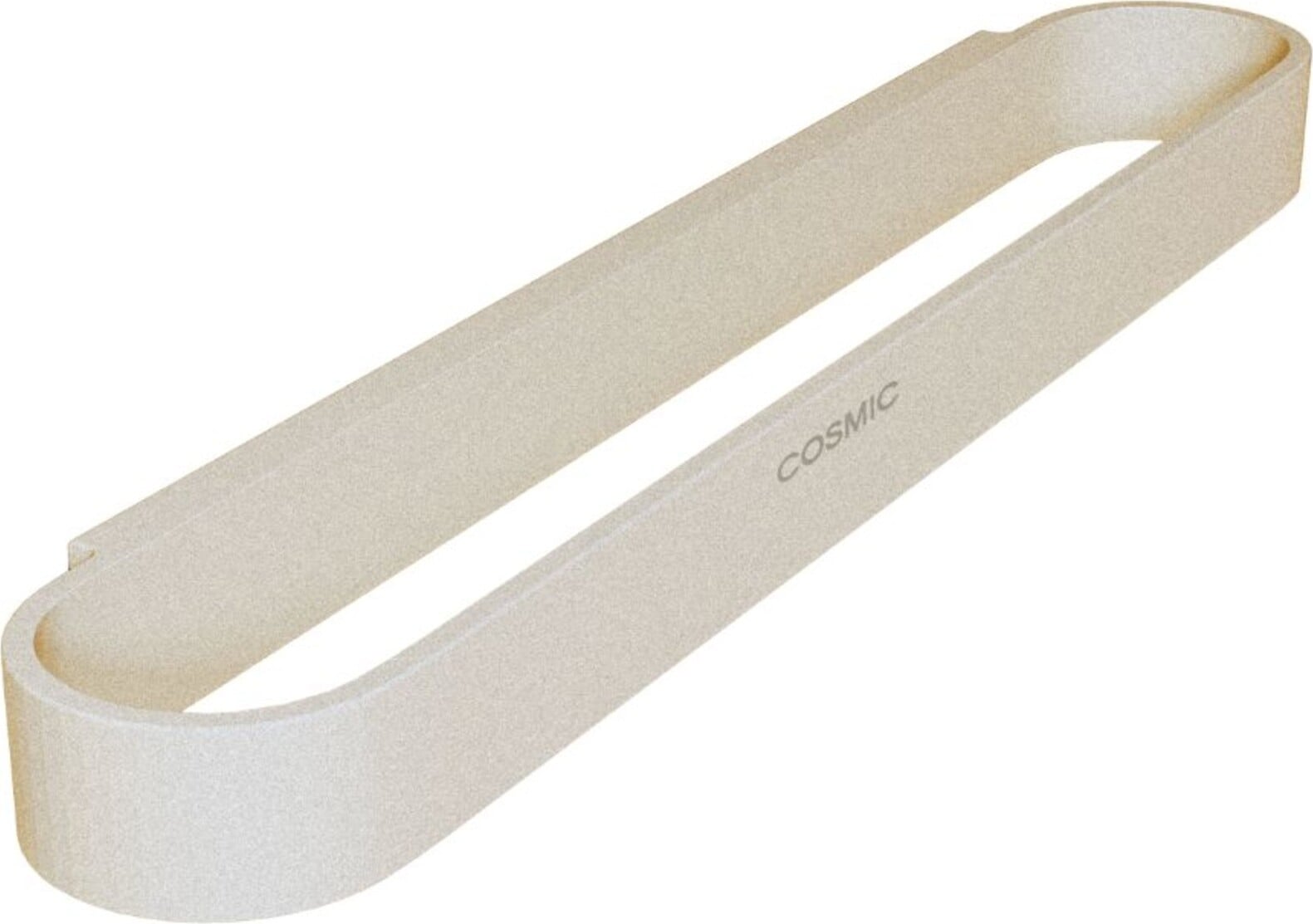 Wieszak reling na ręczniki Alife 41 cm biały