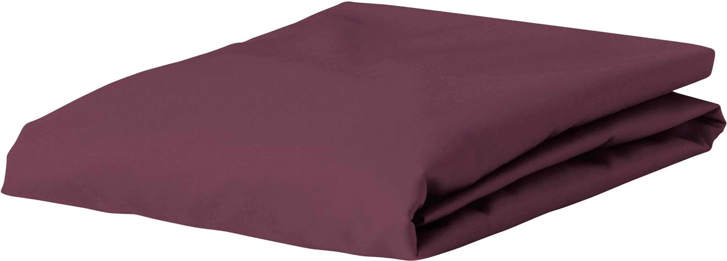 Prześcieradło z gumką Premium Percale 90 x 210 cm fioletowe