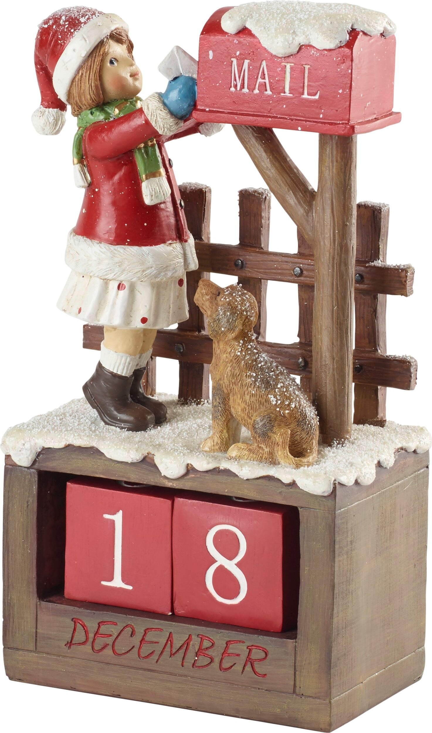 Kalendarz Winter Collage Accessoires December