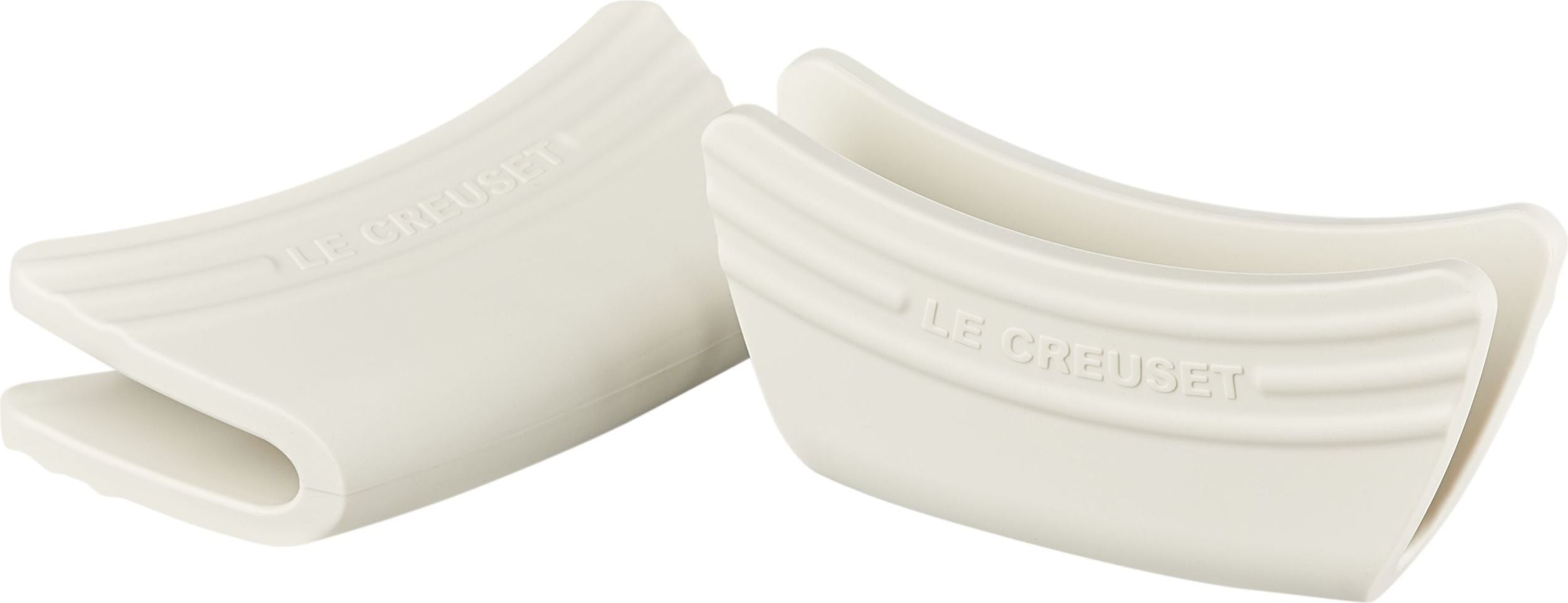 Łapki kuchenne Le Creuset beżowe silikonowe 2 szt.