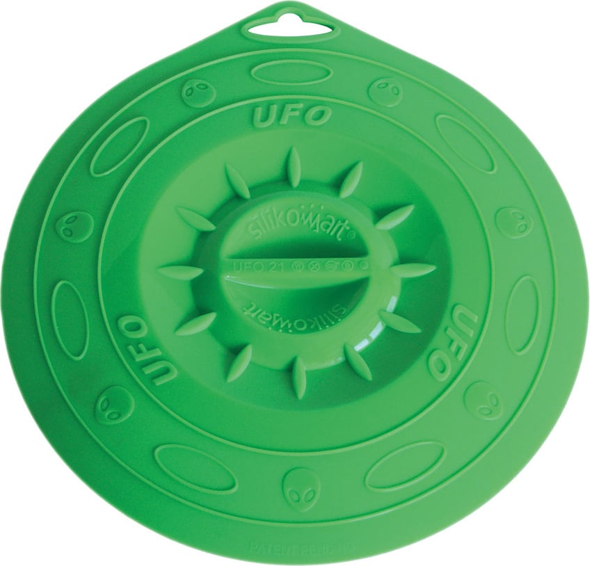 Pokrywka Ufo 21 cm zielona