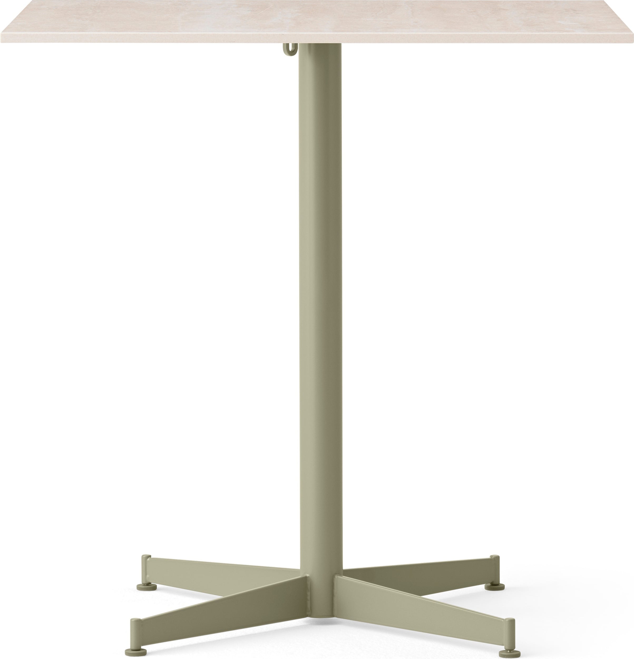 Stół z oliwkową podstawą Nook Star Base Ceramic kwadratowy 73 cm