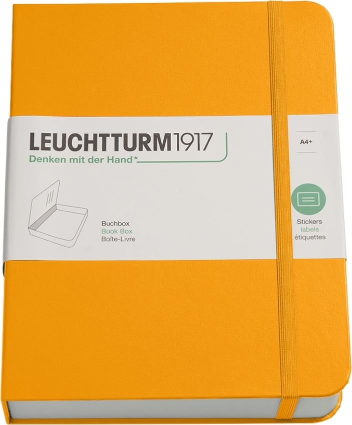 Pudełko na dokumenty Leuchtturm 1917 pomarańczowe