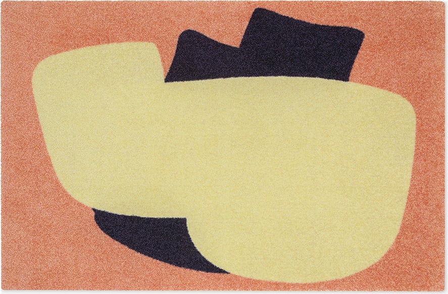 Wycieraczka Heymat X Sight Unseen Peach 81 x 122 cm