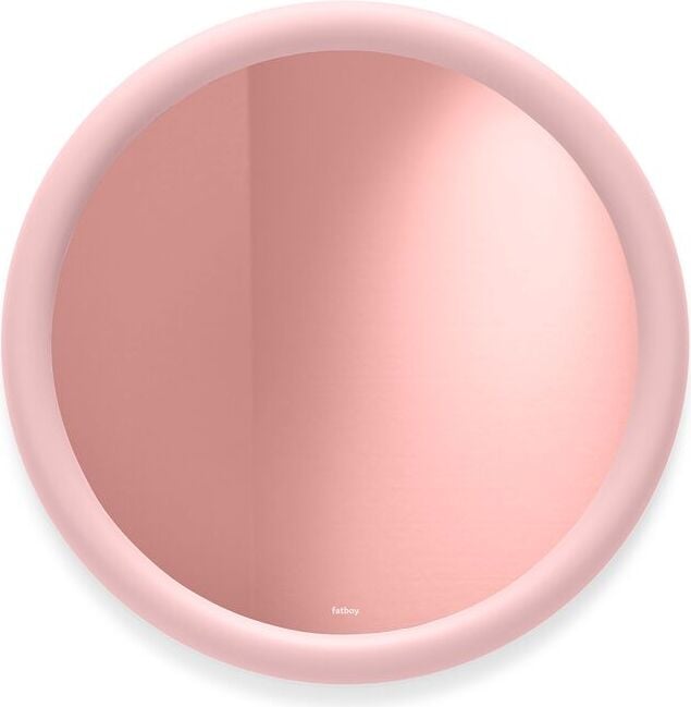 Lustro ścienne Mirage Halo różowe