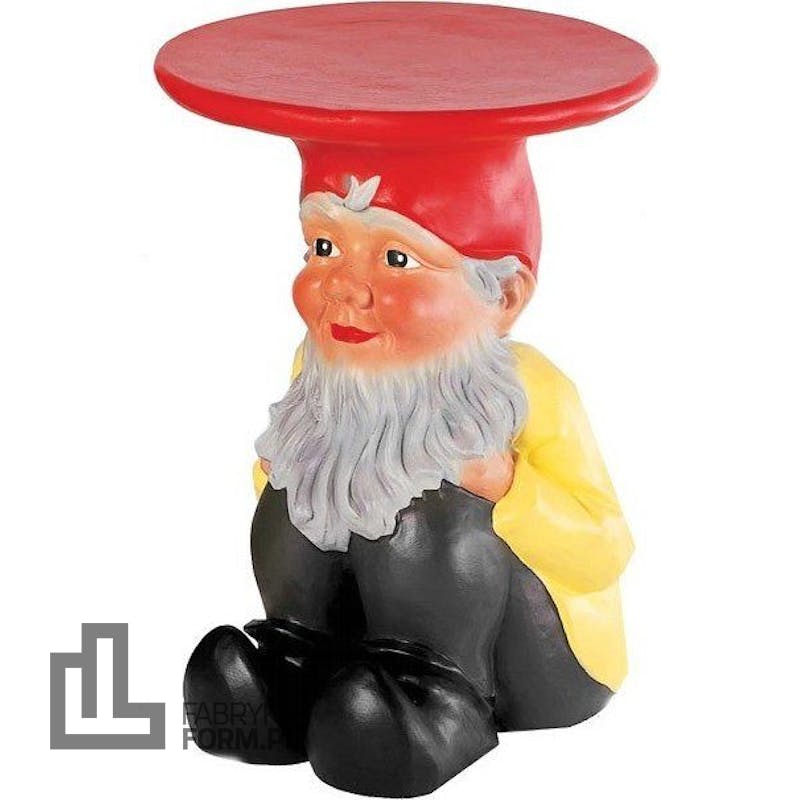 Stołek-stolik Gnomes Napoleon kolorowy