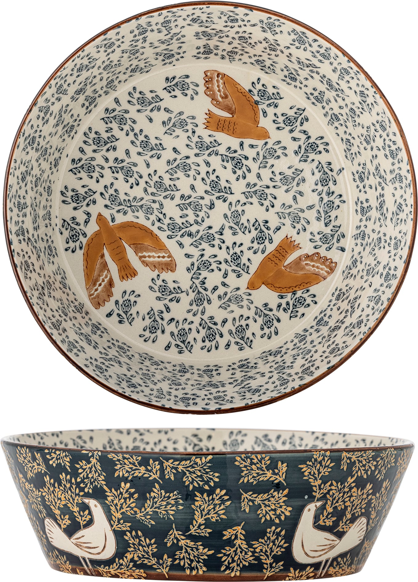 Misa Hezha 28 cm zielono-pomarańczowa