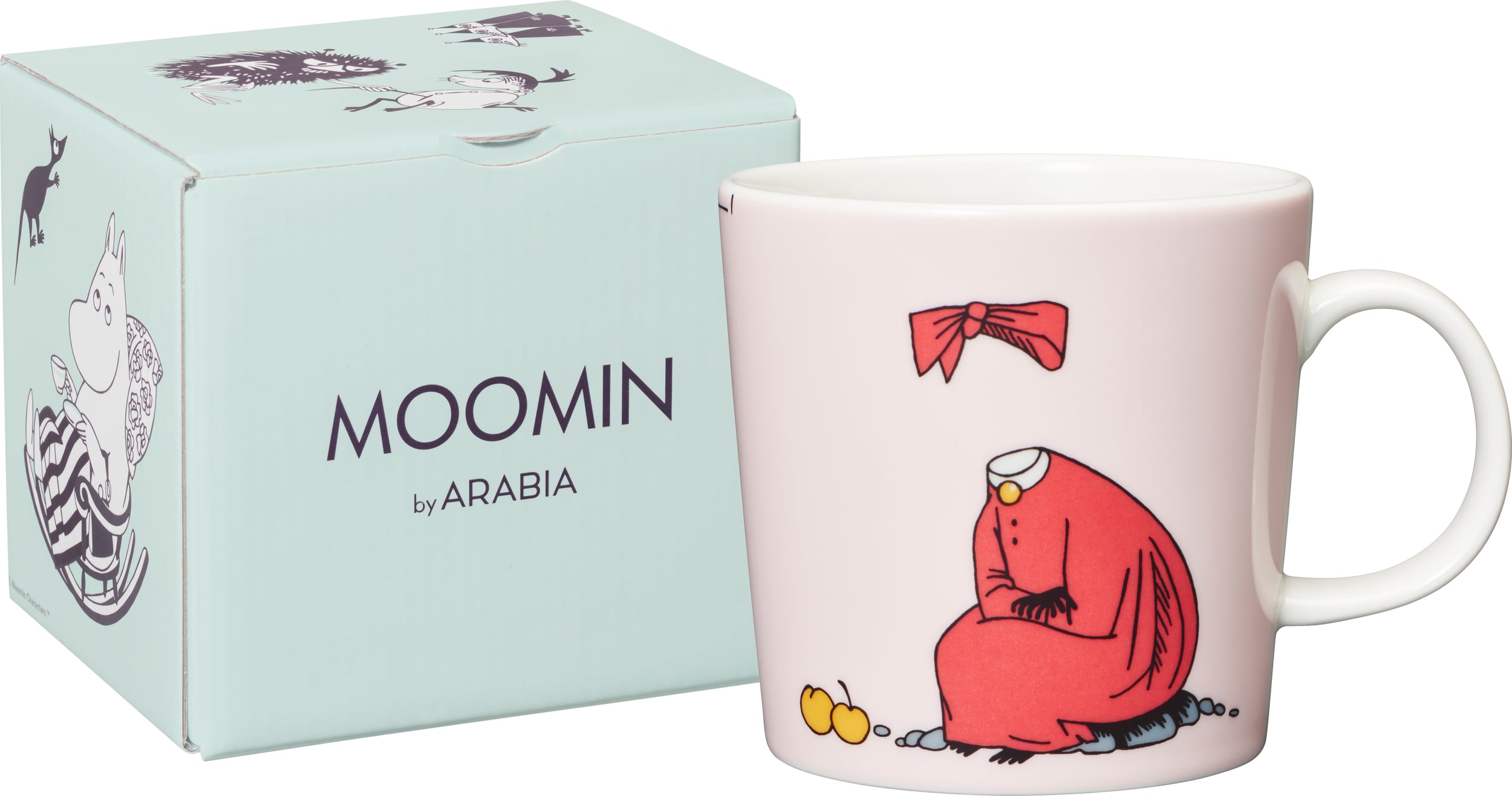 Kubek Arabia Finland Box Muminki Nini różowy