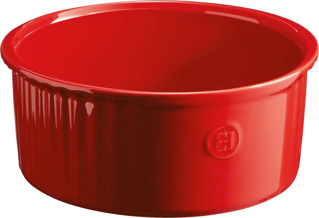 Naczynie do sufletu Emile Henry 2 45 l czerwone
