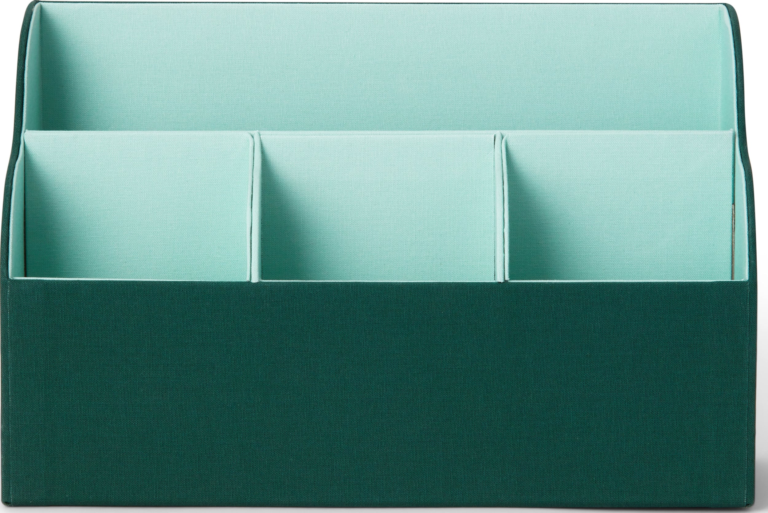 Organizer na biurko Printworks 17 x 26 cm zielono-turkusowy