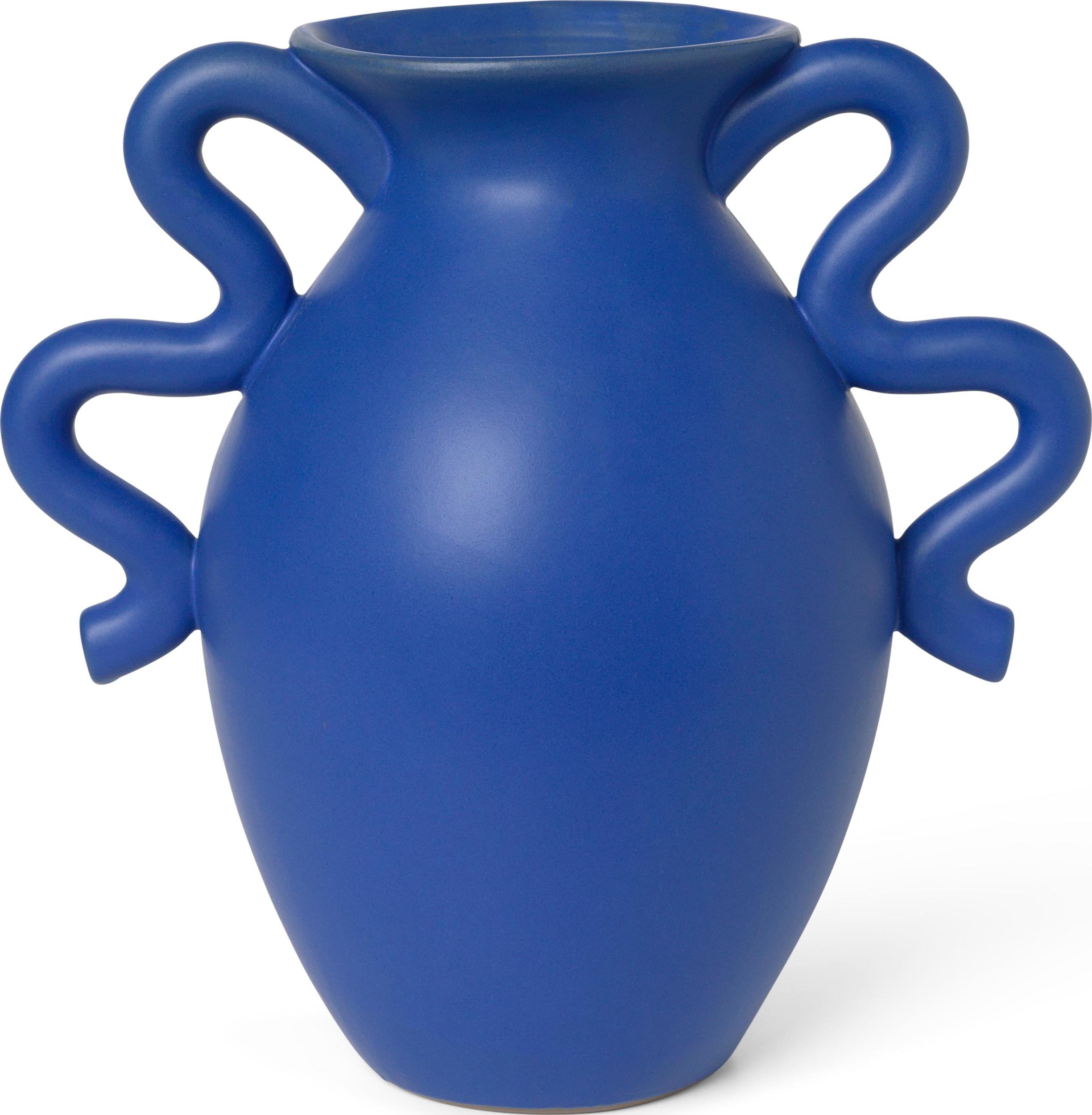 Wazon Verso 27 cm niebieski