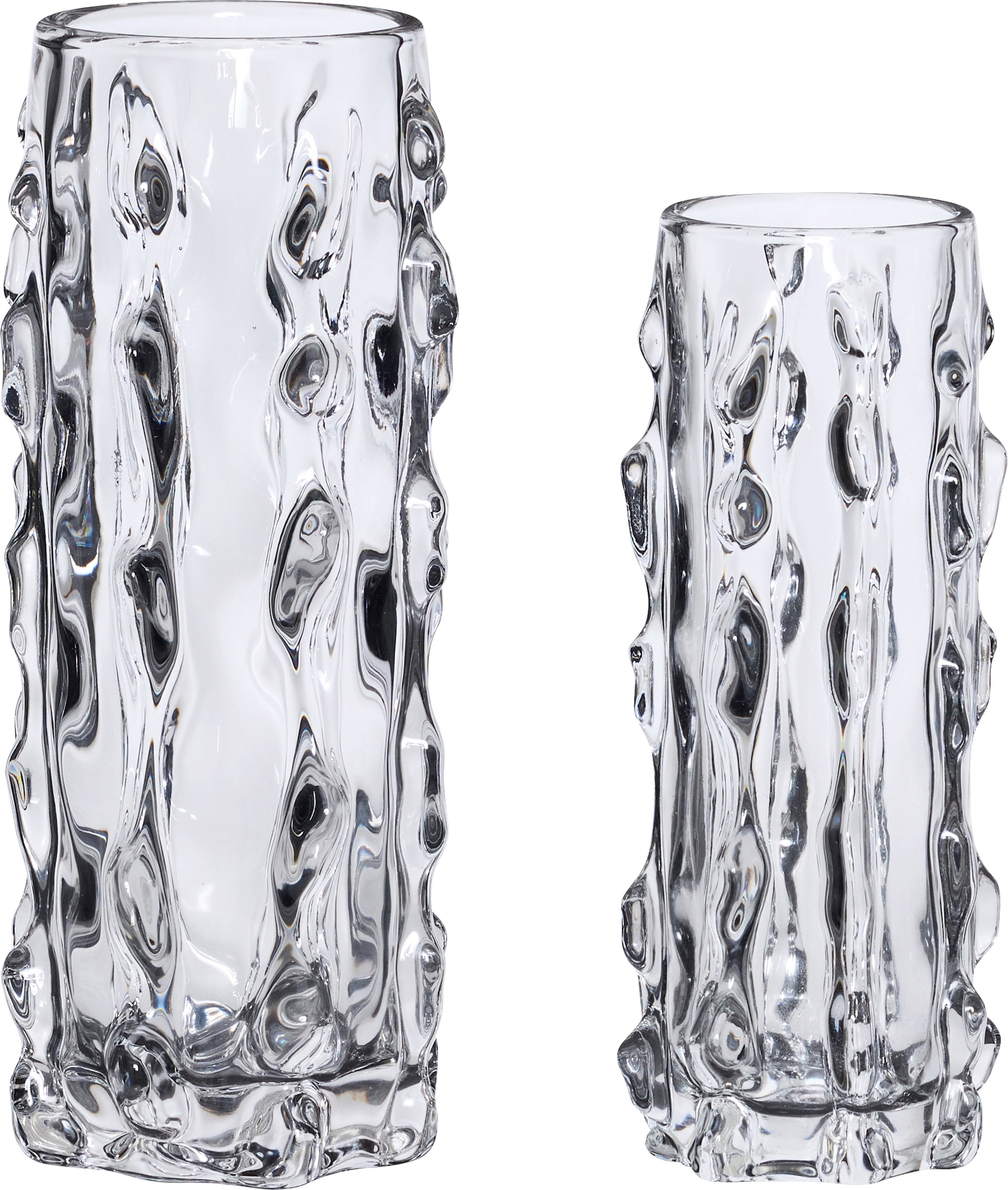 Wazony Kawa 29 cm transparentne 2 szt.
