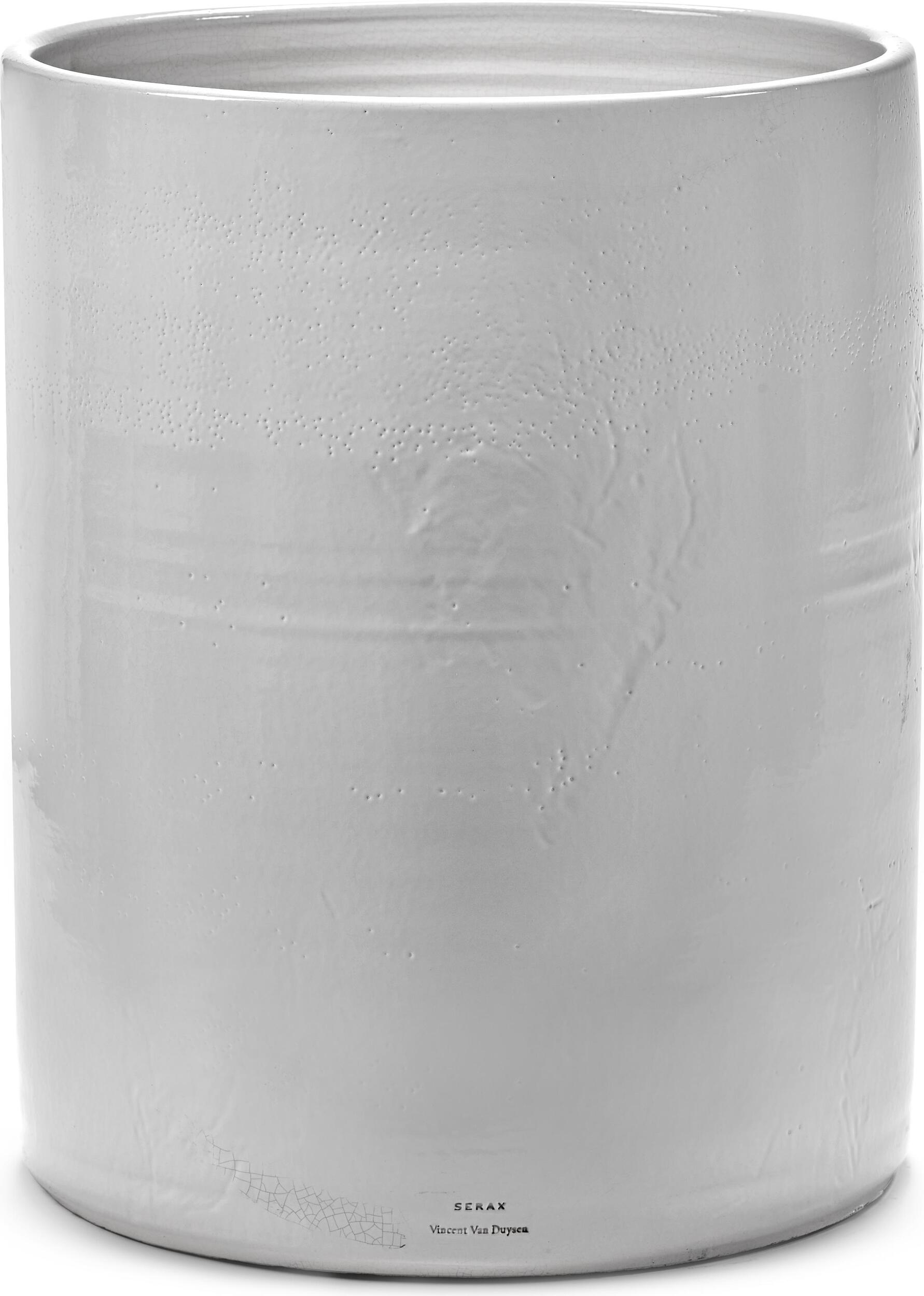Osłonka na doniczkę Vaso 39 cm biała