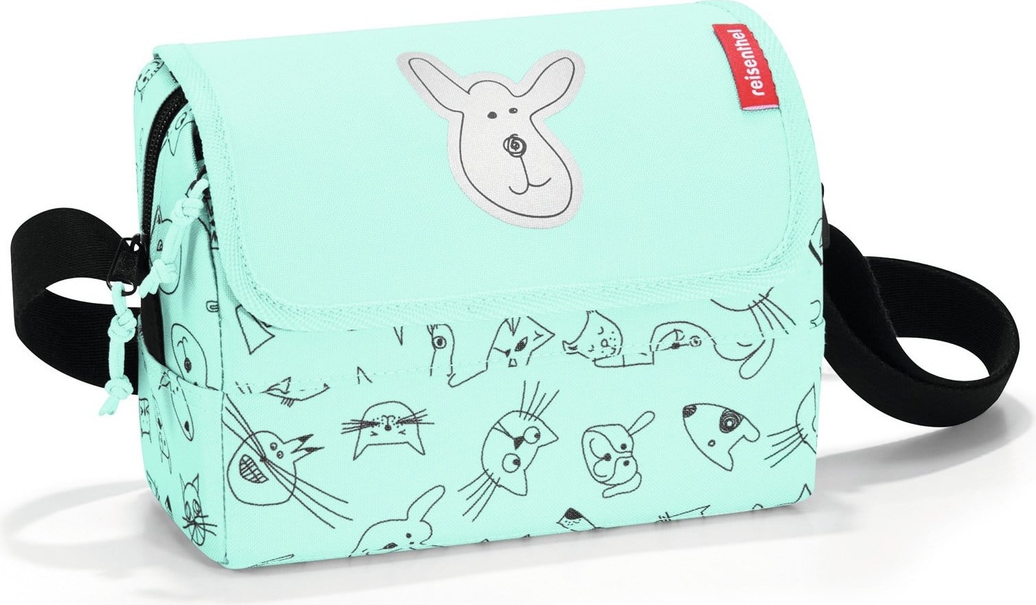 Torba dziecięca Everydaybag Cats and Dogs miętowy
