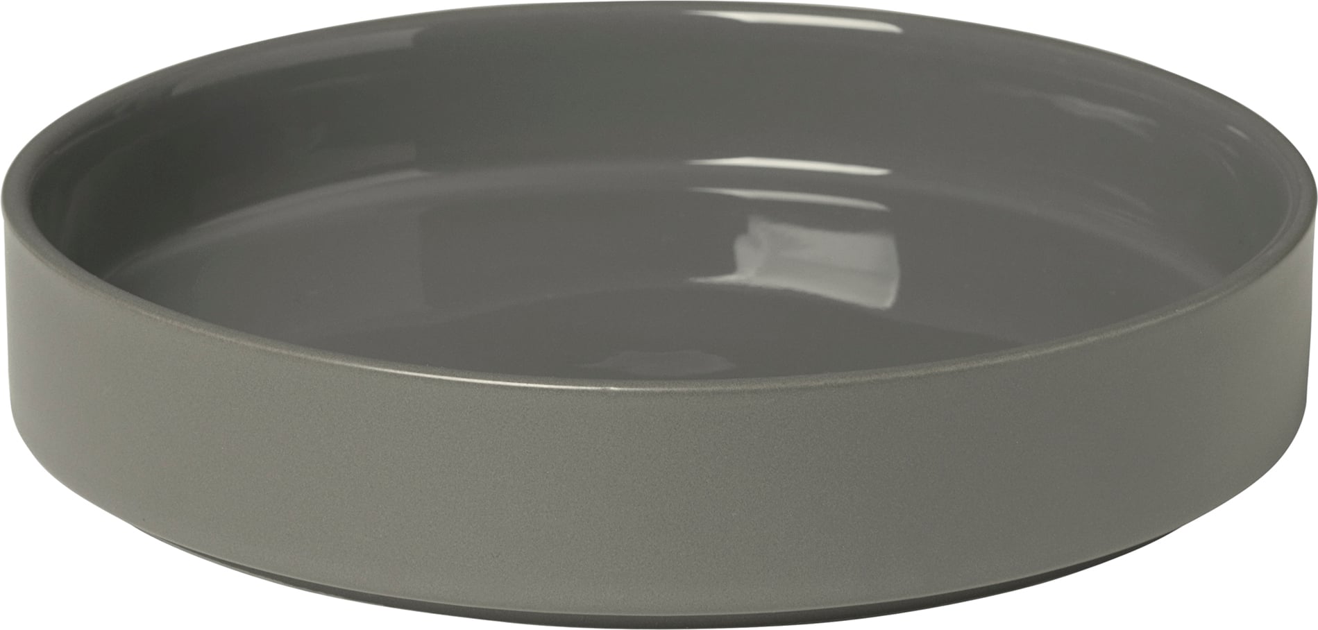 Talerz głęboki Pilar pewter