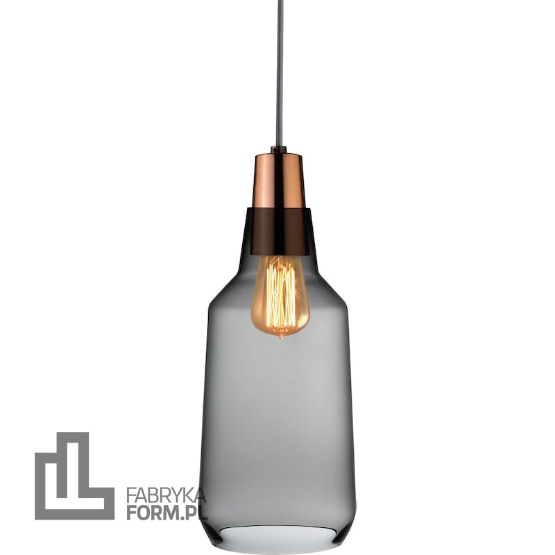 Lampa wisząca Mono wysoka przydymiona