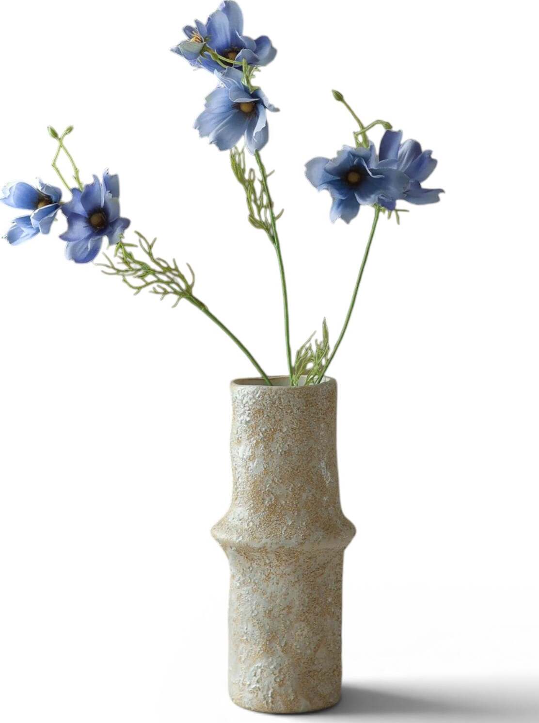 Kwiat sztuczny Botane kosmos 58 cm niebieski