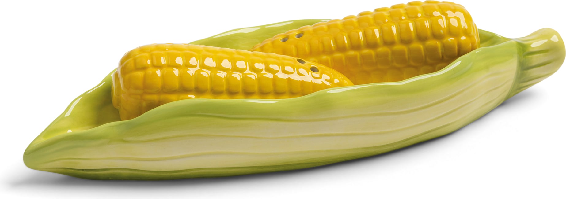 Solniczka i pieprzniczka &K Corn z podstawką