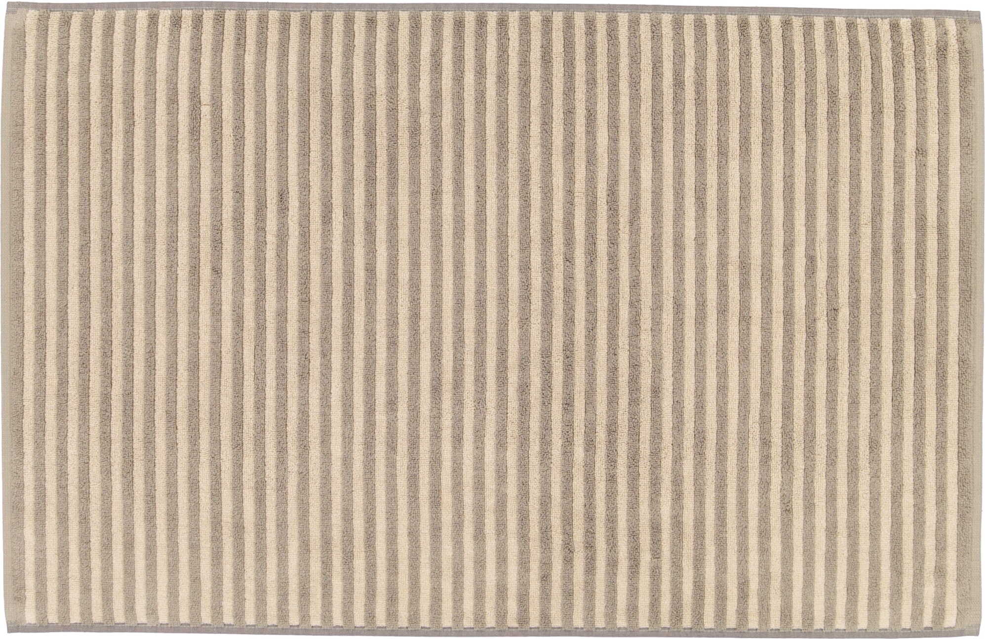 Dywanik łazienkowy Two-Tone Stripes 50 x 80 cm grafitowy
